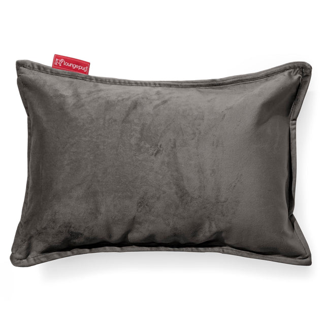 Coussin Rectangulaire 35 x 50cm - Velours Anthracite 01