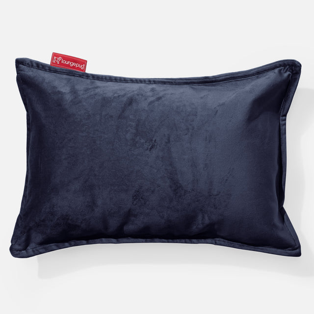 Coussin Rectangulaire 35 x 50cm - Velours Bleu Marine 01