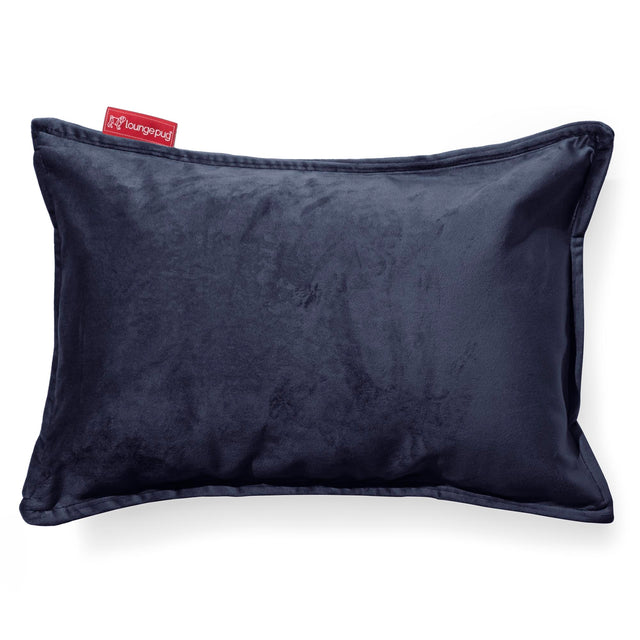 Coussin Rectangulaire 35 x 50cm - Velours Bleu Marine 01