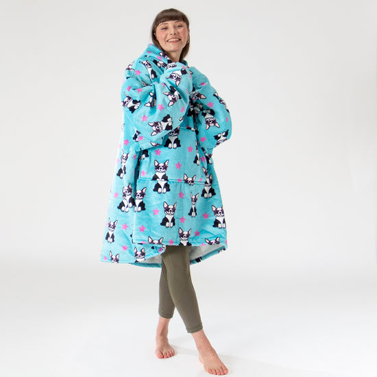 Couverture à Capuche pour Homme et Femme - Molleton Carlin 04