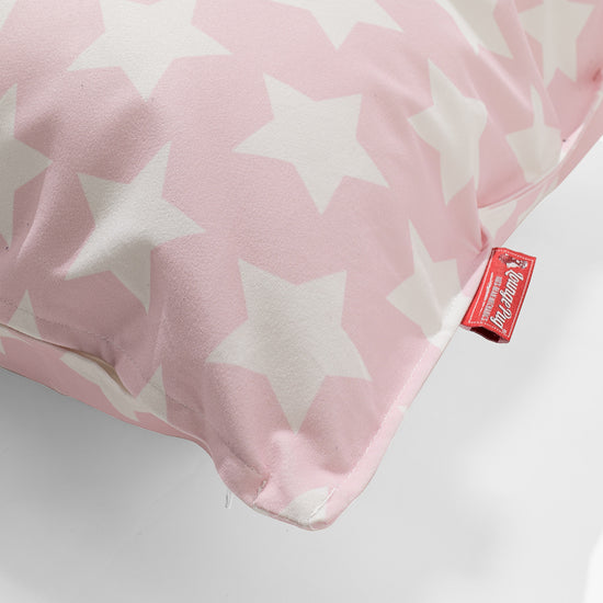 Grand Coussin 70 x 70cm - Imprimé Rose étoile 02