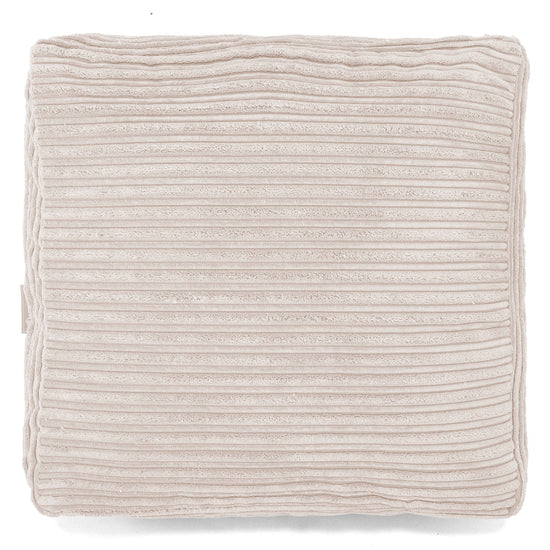 Grand Coussin de Sol - Côtelé Ivoire 03