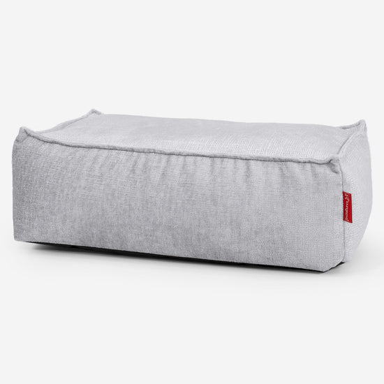 Gros Repose Pied - Chenille Gris 01