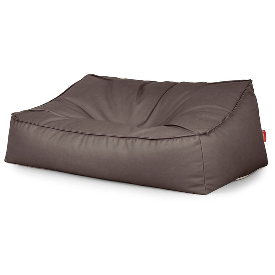 Le Canapé Pouf Doudou - Cuir Végan Chocolat 03