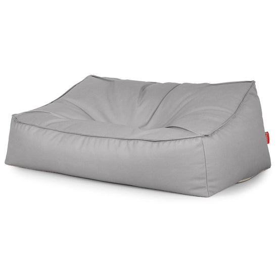 Le Canapé Pouf Doudou - Cuir Végan Gris 03