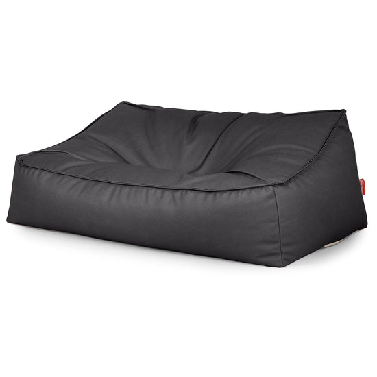 Le Canapé Pouf Doudou - Cuir Végan Noir 03