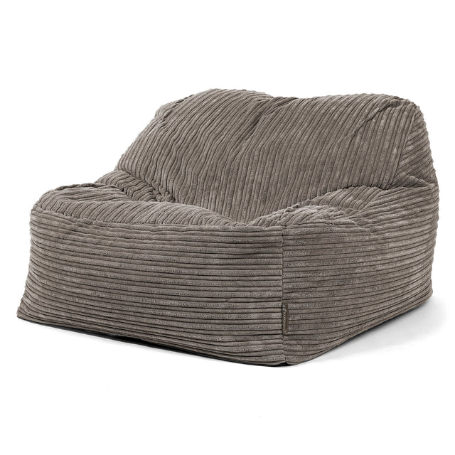 Le Pouf Doudou - Côtelé Anthracite 03