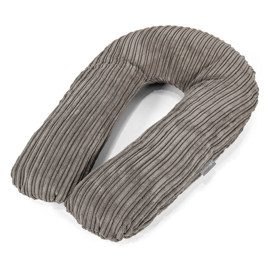 Oreiller Câlin - Côtelé Anthracite 01