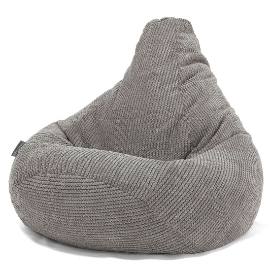 Pouf Gamer pour Enfant 6-14 ans - Pompon Anthracite 02