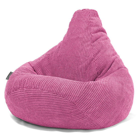 Pouf Poire Gamer - Pompon Rose 02