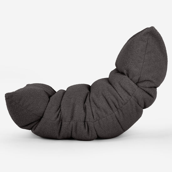 Pouf Relax Eva - Bouclé Anthracite_02