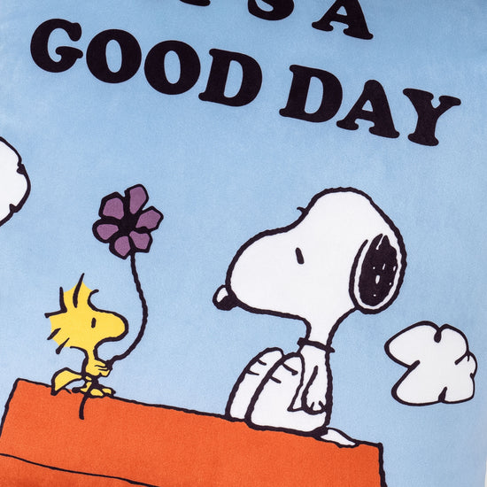 Snoopy Housse de Coussin 47 x 47cm - Bonne Journée 04