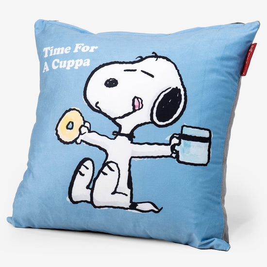 Snoopy Housse de Coussin 47 x 47cm - Tasse de Thé 03