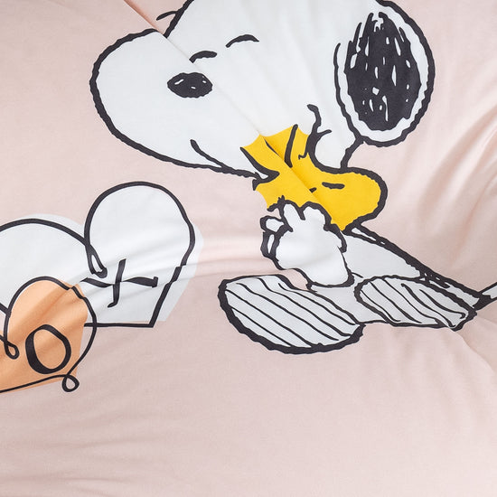 Snoopy Le Canapé Pouf Doudou - Bisous 03
