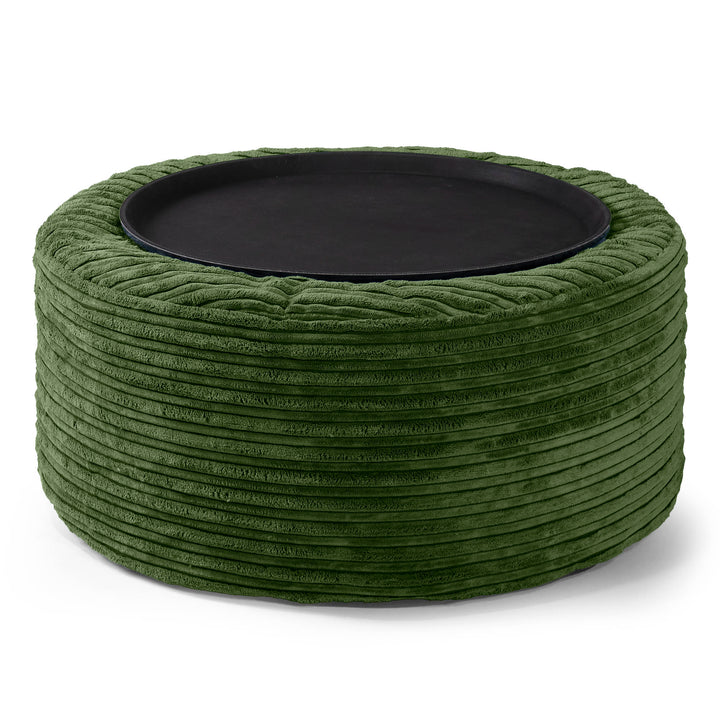 Pouf Ottoman - Vert Forêt 02