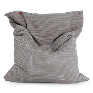 Pouf Géant XXL - Côtelé Anthracite