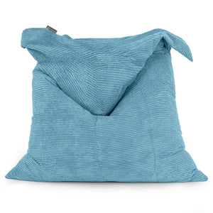 Pouf Géant XXL - Pompon Mer Égée