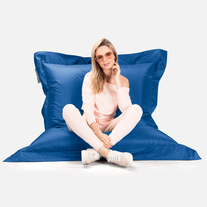 Pouf Géant XXL Original - SmartCanvas™ Bleu 05