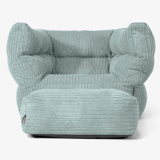 Albert Pouf Fauteuil Design - Vert Menthe 02