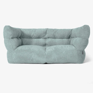 Canapé Pouf Albert 2 places 2.0 - Côtelé Vert Menthe