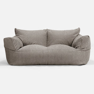 Joséphine Canapé Pouf - Côtelé Grège