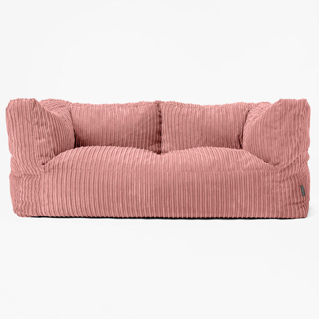 Canapé Pouf Albert 2 places - Pêche 01