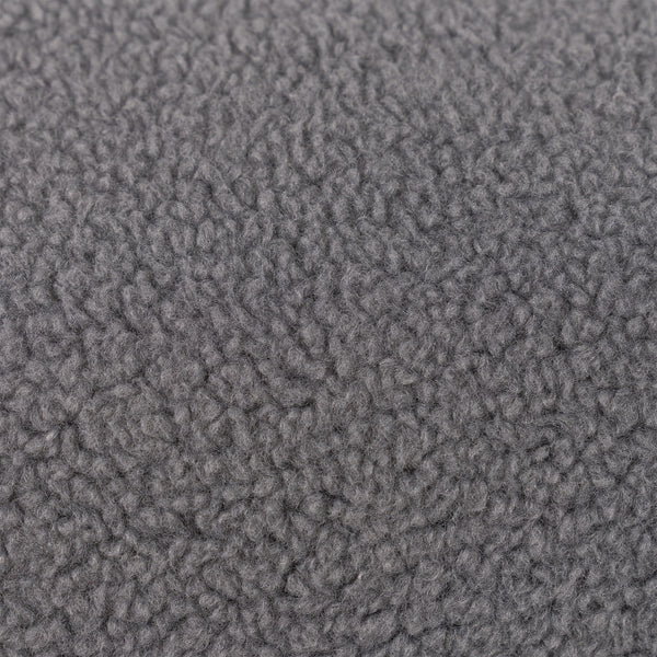 Coussin Chauffant 45 x 45cm - Sherpa Gris Fabric Close-up Image