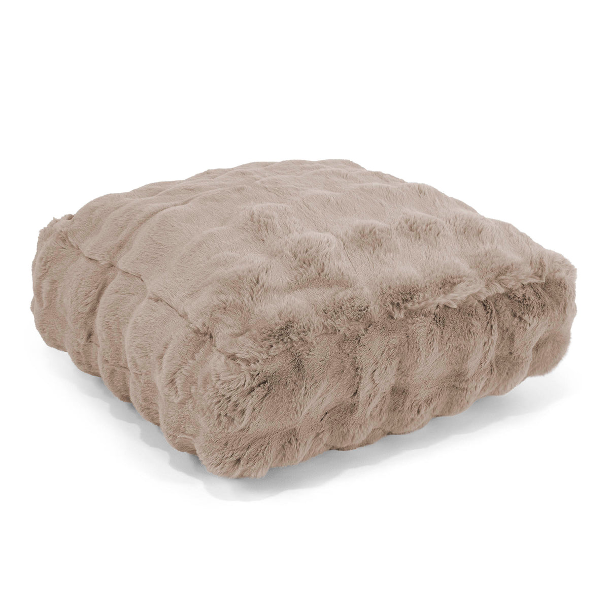 Col En Fourrure épais - Longueur 105 Cm - Gris - Occasion Très Bon état