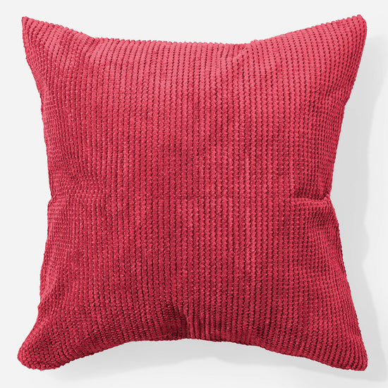 Grand Housse de Coussin 70 x 70cm - Pompon Rouge pastel 01