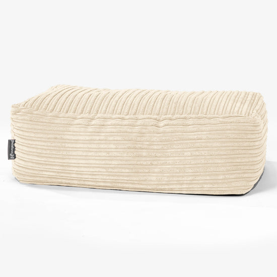 Gros Repose Pied - Côtelé Crème 01