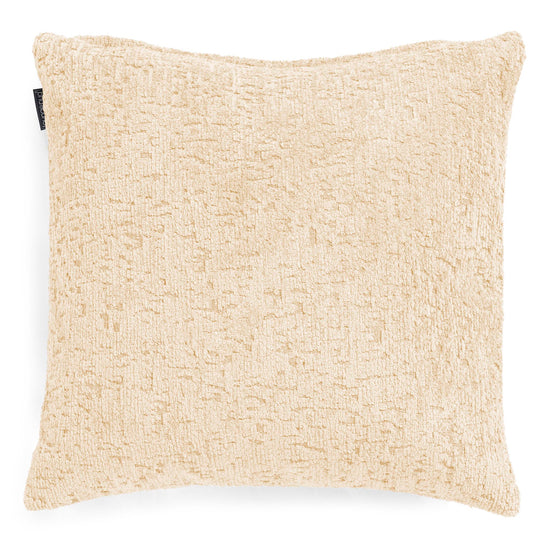 Housse de Coussin 47 x 47cm - Chenille Luxe Ivoire 01