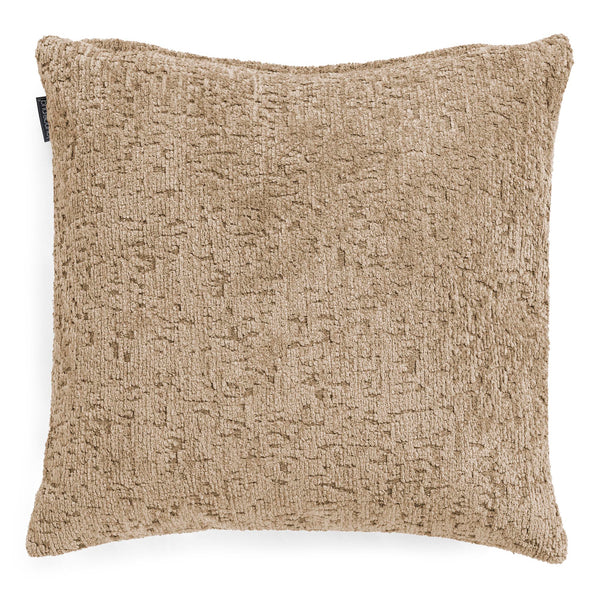 Housse de Coussin 47 x 47cm - Chenille Luxe Vison 01