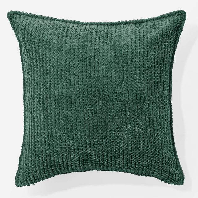 Housse de Coussin 47 x 47cm - Pompon Vert Mousse 01