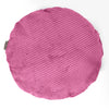 Housse de Coussin Rond 50cm - Pompon Rose 01