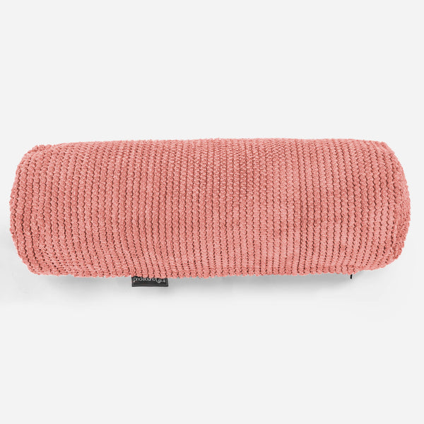 Housse de Traversin 20 x 55cm - Pompon Citrouille 01