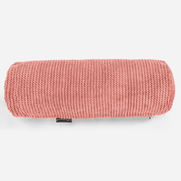 Housse de Traversin 20 x 55cm - Pompon Citrouille 02