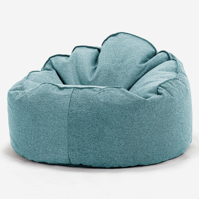 Pouf Poire, Archi Housse de Remplacement - Interalli Laine 01