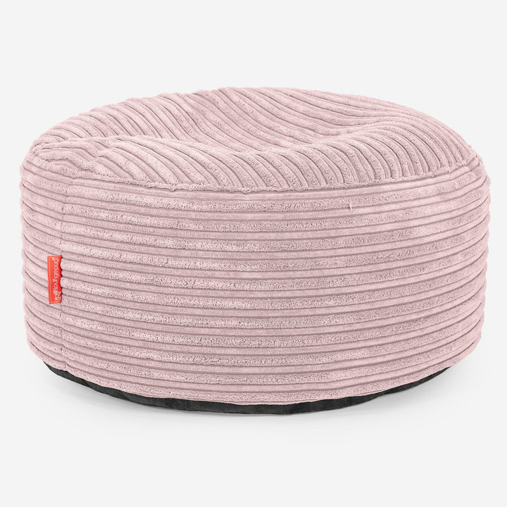 Pouf Ottoman avec Plateau - Rose 03