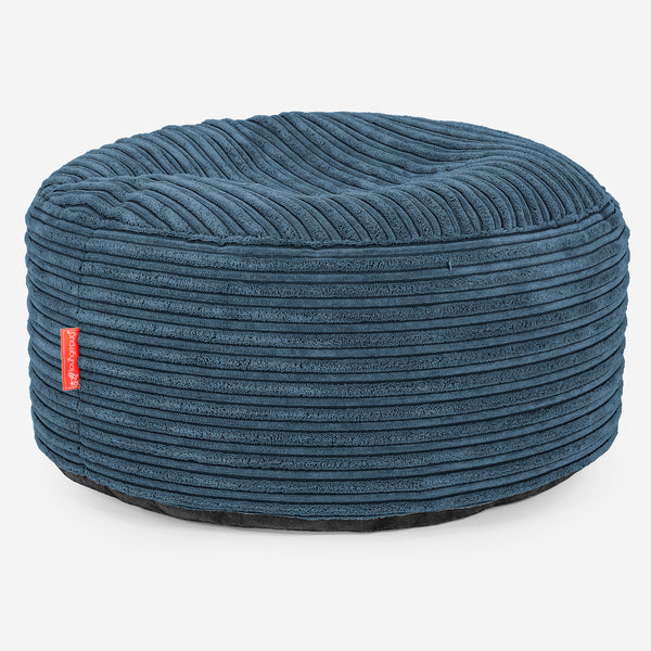 Pouf Ottoman - Bleu Marine 01