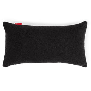 Housse de Coussin Rectangulaire Géant 40 x 70cm - Bouclé Anthracite