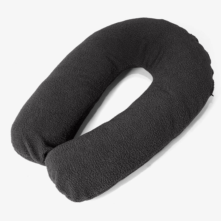 Oreiller Câlin - Bouclé Anthracite 01