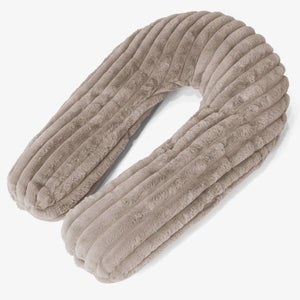 Oreiller Câlin - Velours Côtelé Ultra Pelucheux Vison