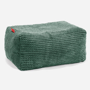 Petit Repose Pied - Pompon Vert Mousse