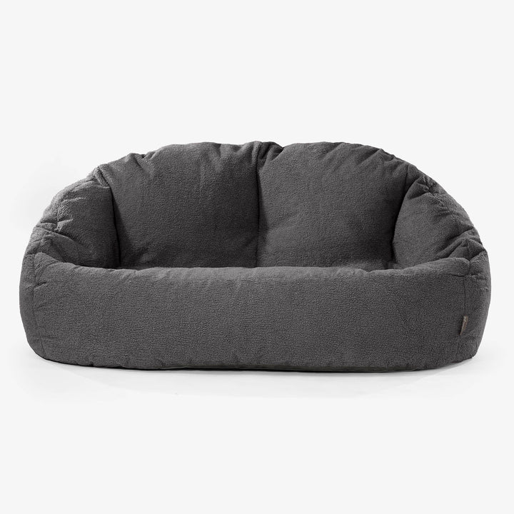 Pouf Canapé Bubble - Bouclé Anthracite 01