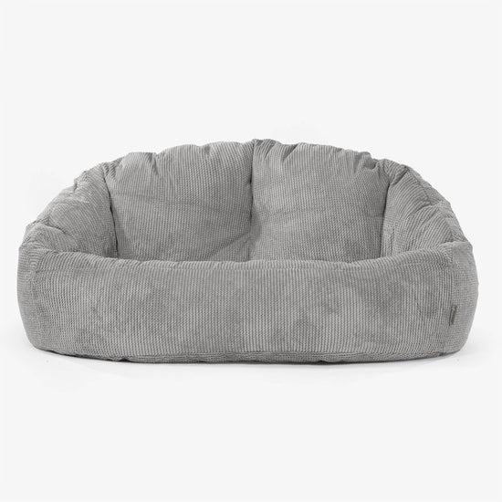 Pouf Canapé Bubble - Pompon Anthracite 01