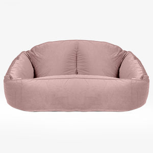Pouf Canapé Bubble - Velours Rose