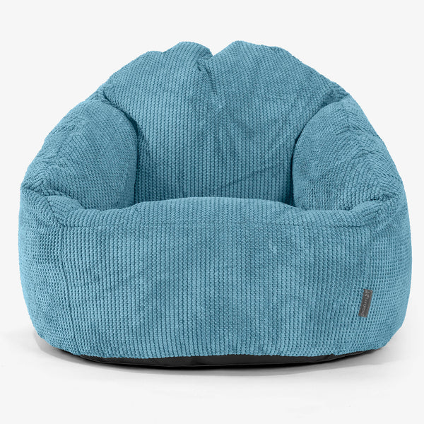Pouf Chaise Bubble - Pompon Mer Égée 01