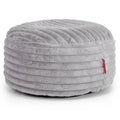 Velours Côtelé Ultra Pelucheux Gris