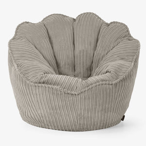 Pouf Fauteuil Natalia Sacco - Côtelé Vison