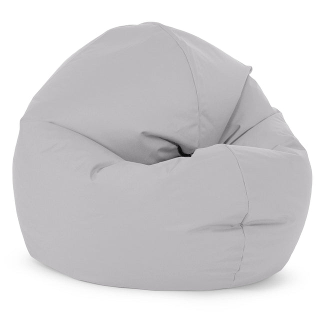 Pouf Junior Flexiforme pour Enfants 2-14 ans - Entretien Facile Extérieur Argent 01